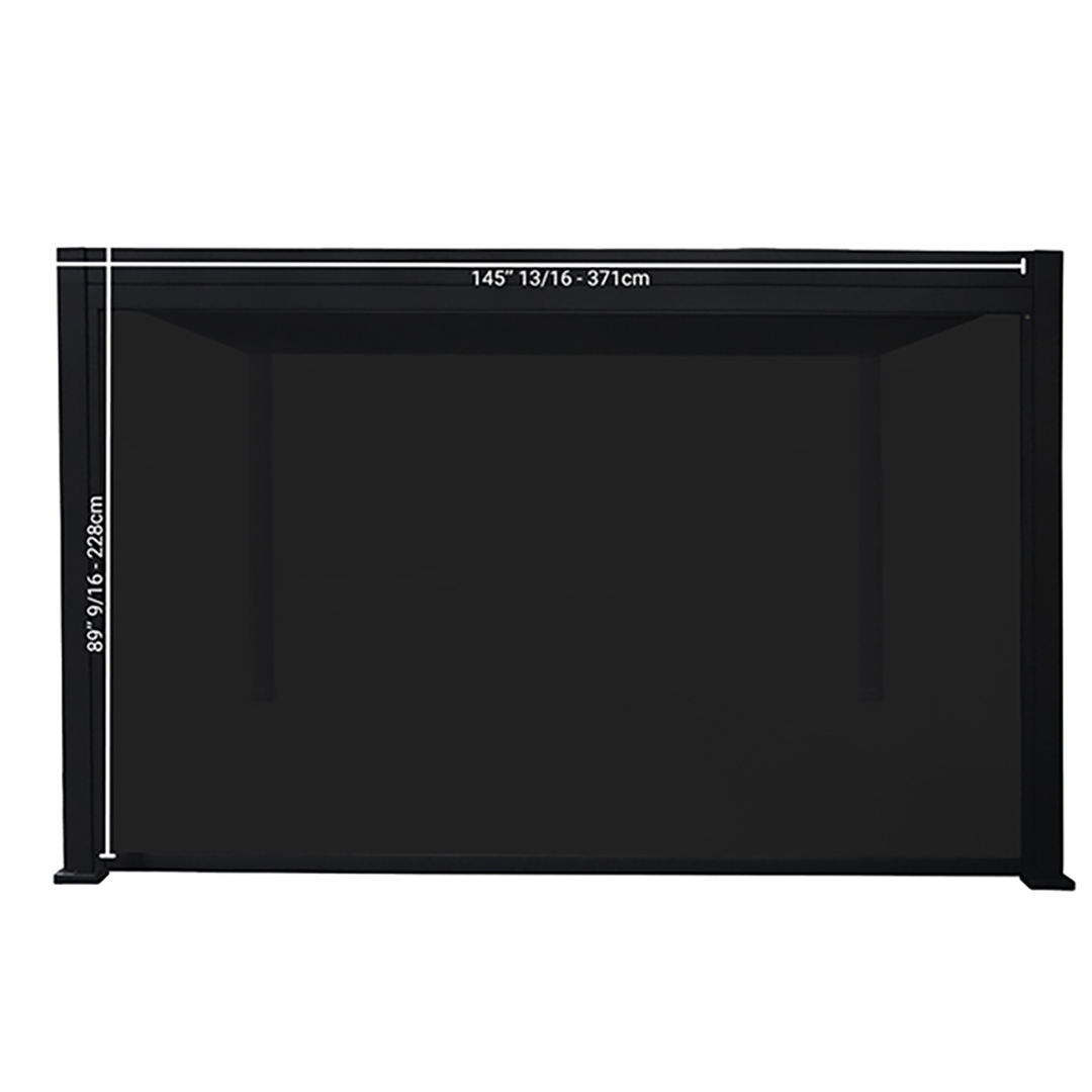 Retracted Panel Melia’s retractable side panel | Corriveau
